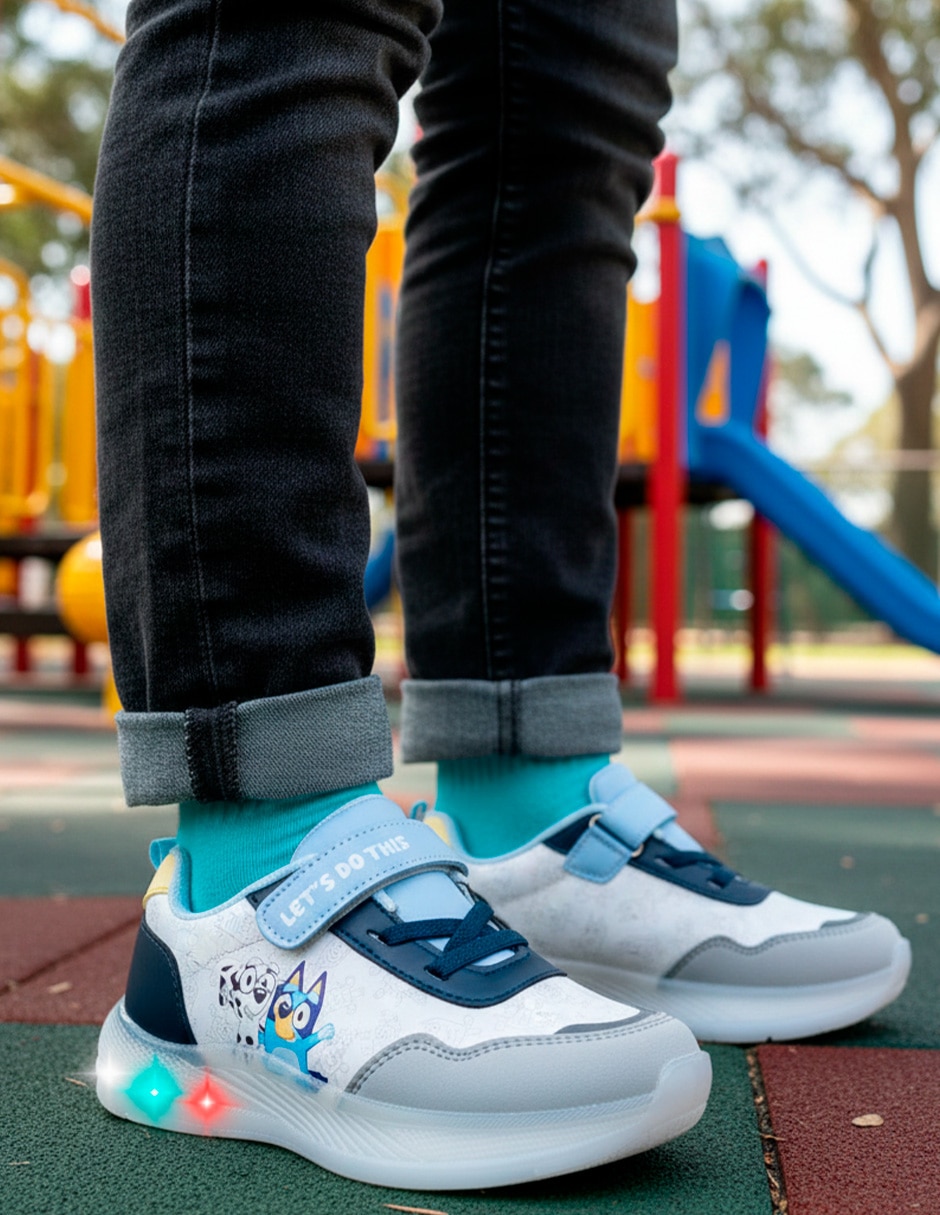 Tenis para Niño Fun Lights Bluey 9