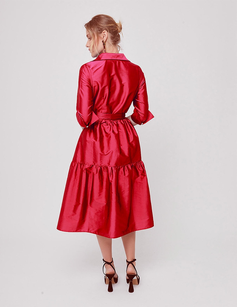 Vestido midi de fiesta 4