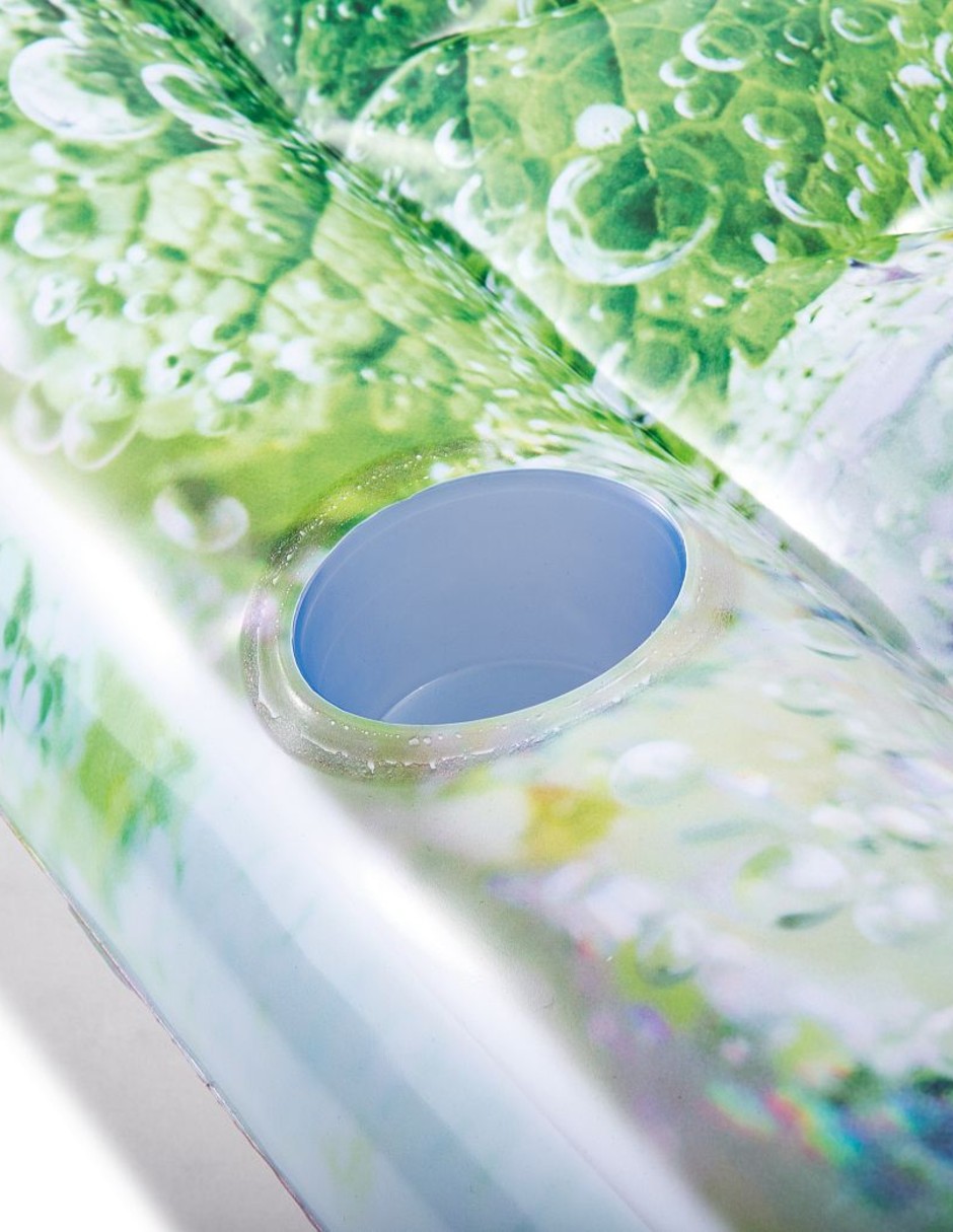 Colchón flotador forma de soda Intex