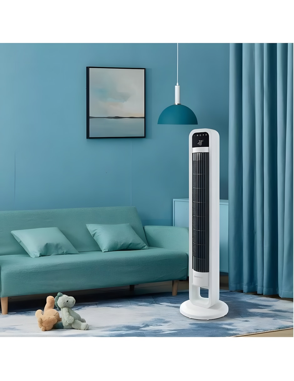 Ventilador de torre smart Individual piezas (si aplica) VENTDEPOT con control remoto (si aplica) 5 velocidades