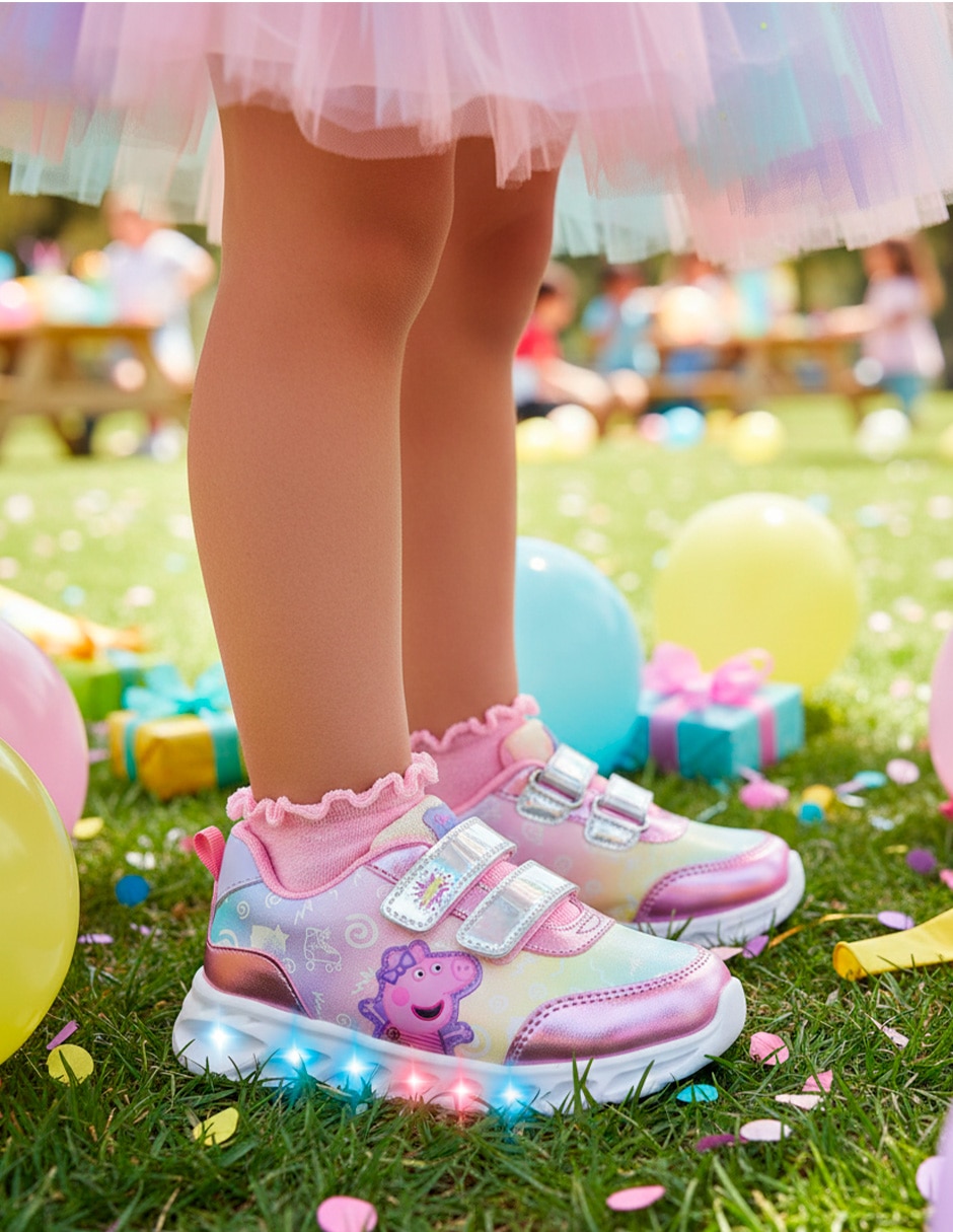 Tenis TROPICANA para Niña Fun Lights Peppa Pig