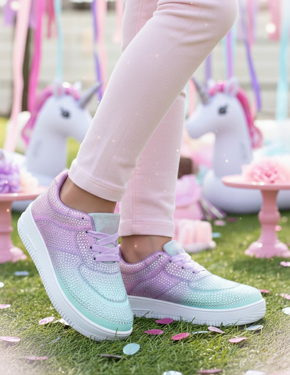 Tenis para niña Trendy 6
