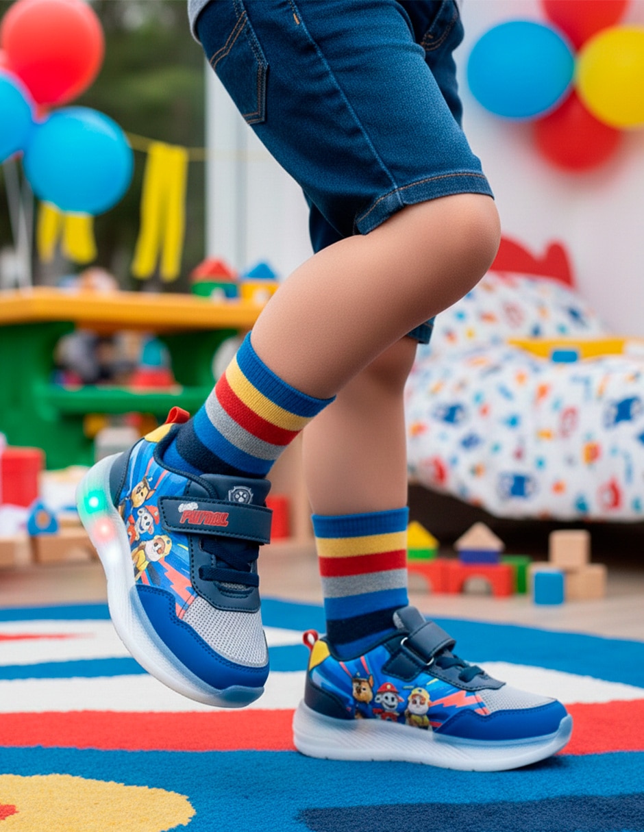 Tenis Tropicana para niño Fun Lights Paw Patrol