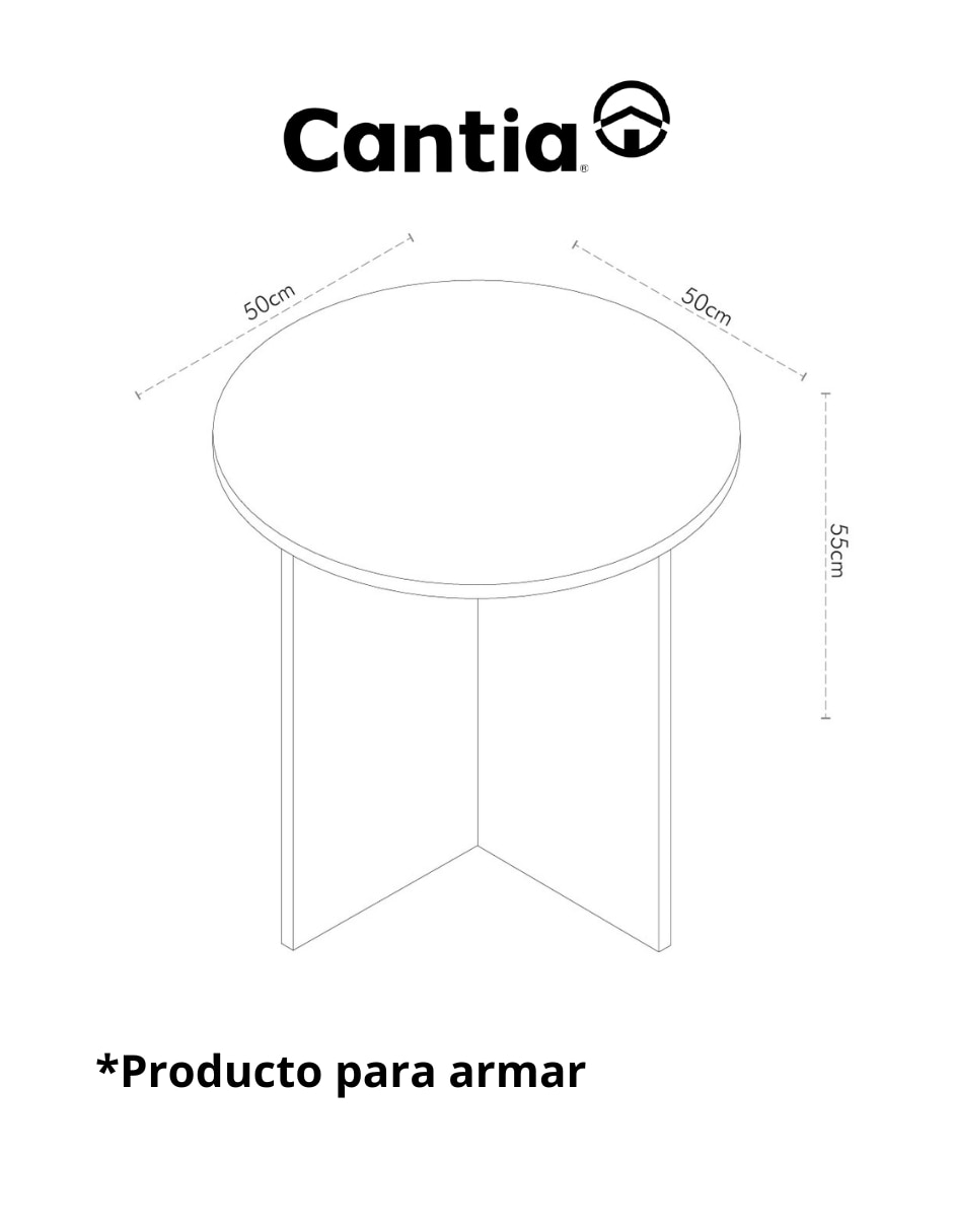 Mesa lateral armable Cues 5