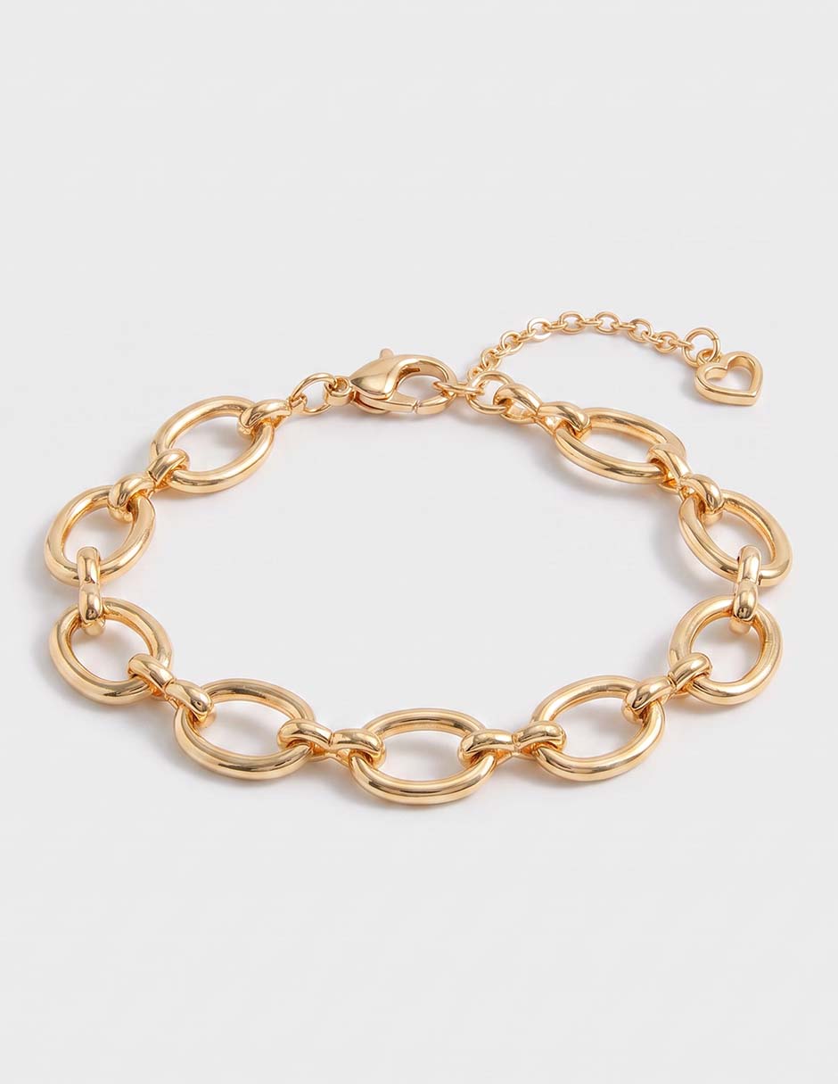 Pulsera acabado chapa de oro 1
