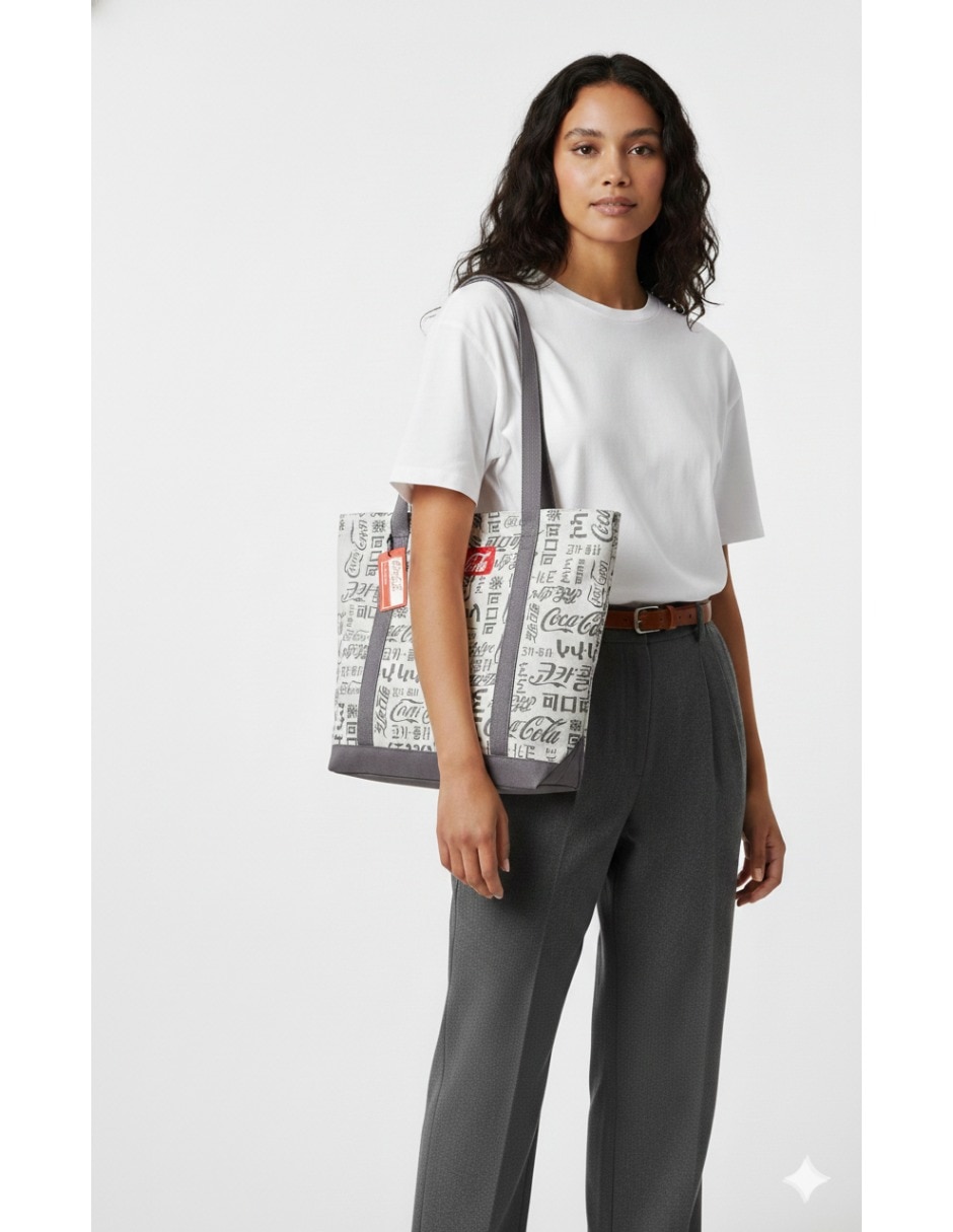 Bolsa conmemorativa Sarosa Coca Cola Coca-Cola de algodón
