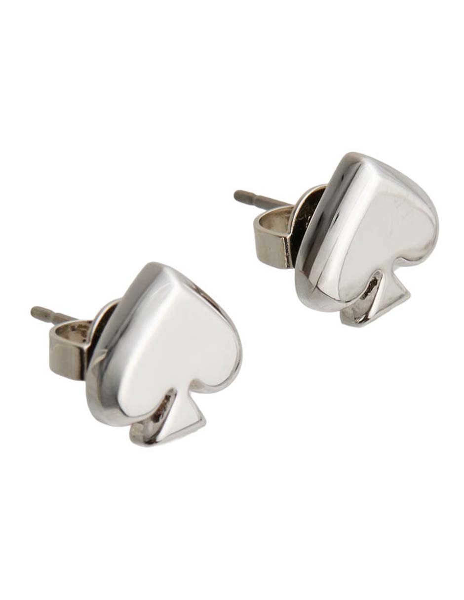 Aretes cortos con acabado brillante 2