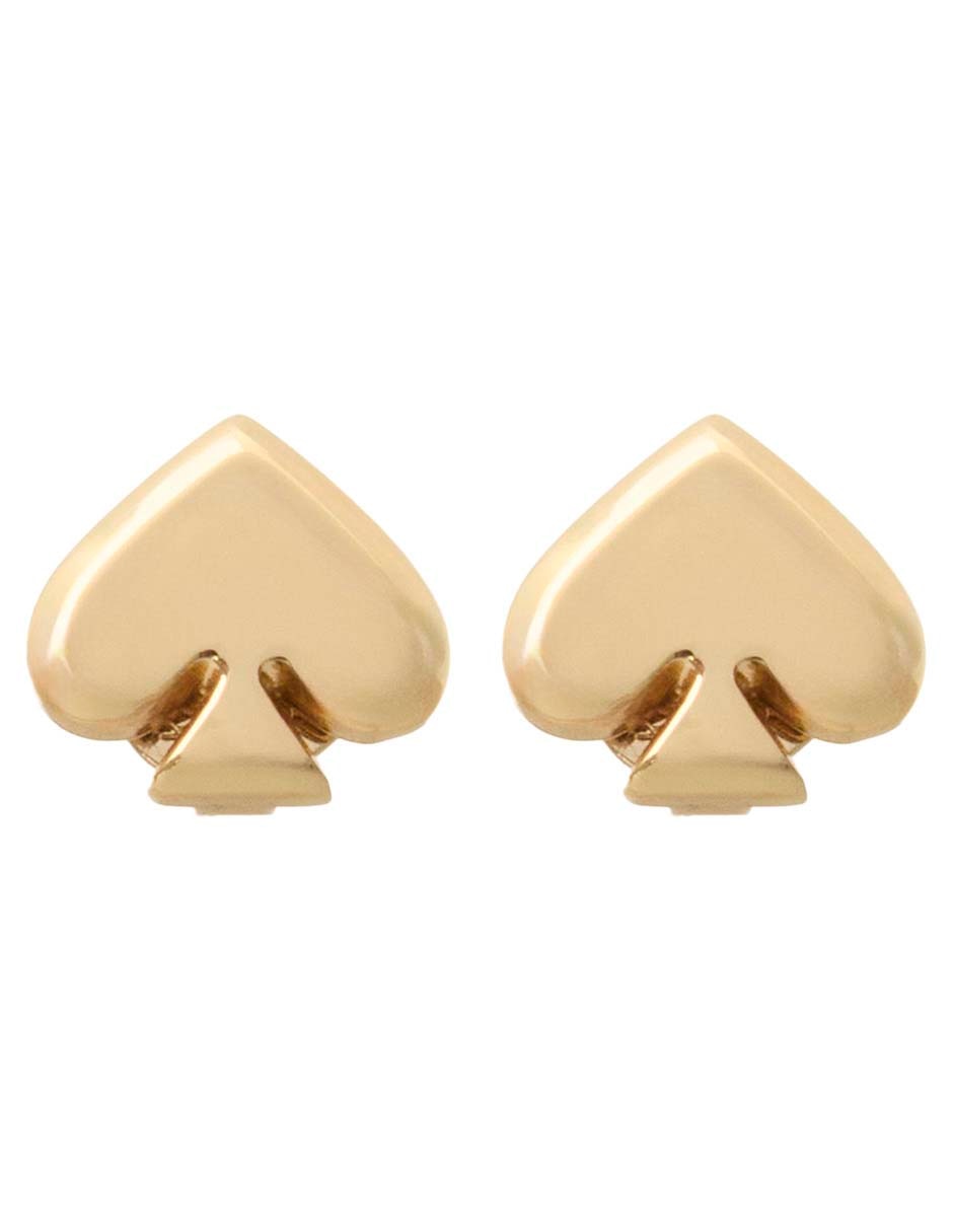 Aretes cortos con acabado brillante 1