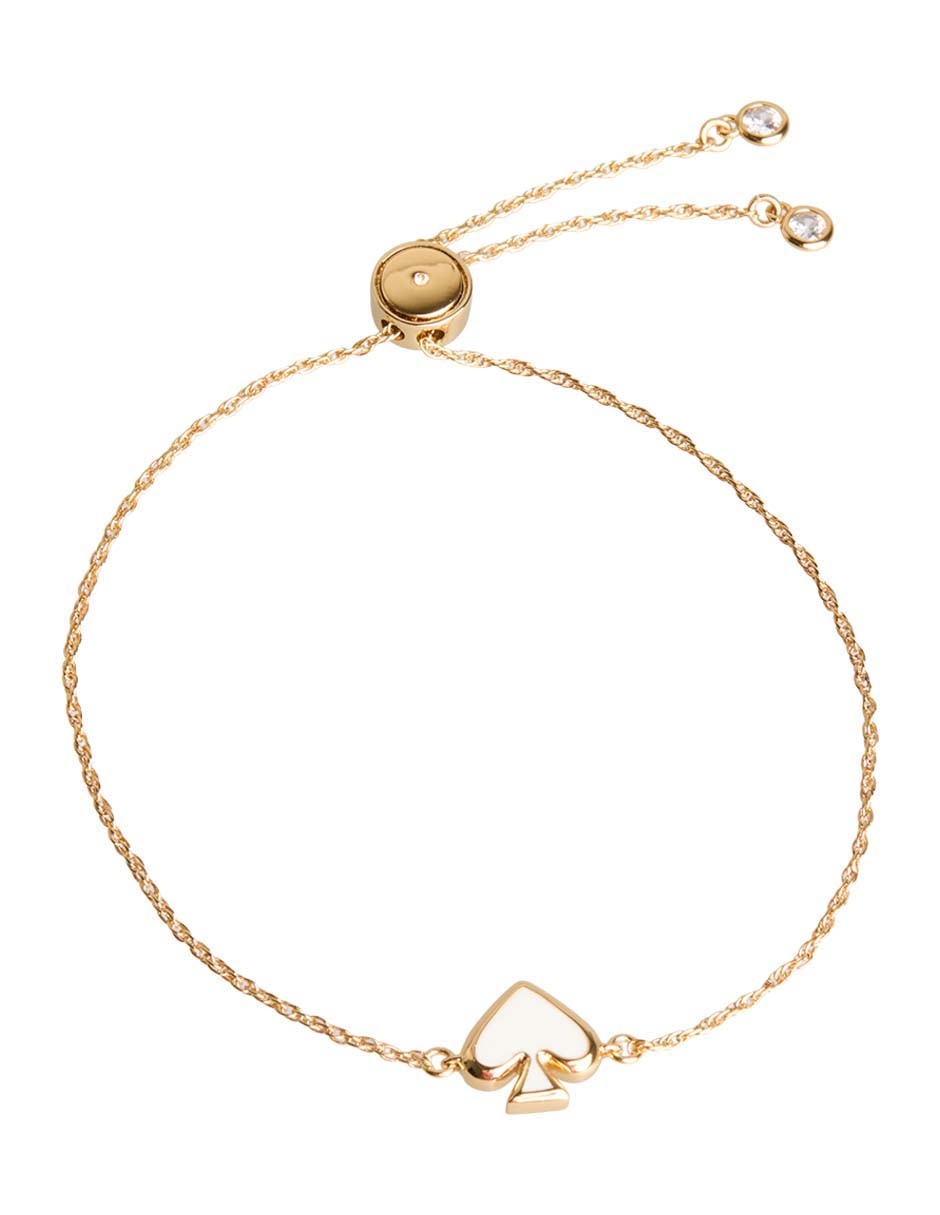 Pulsera con circonita 12 k acabado baño de oro 1