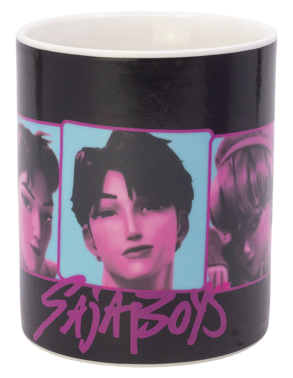 Taza de cerámica K Pop Demon Hunters de porcelana Saja Boys 320 ml