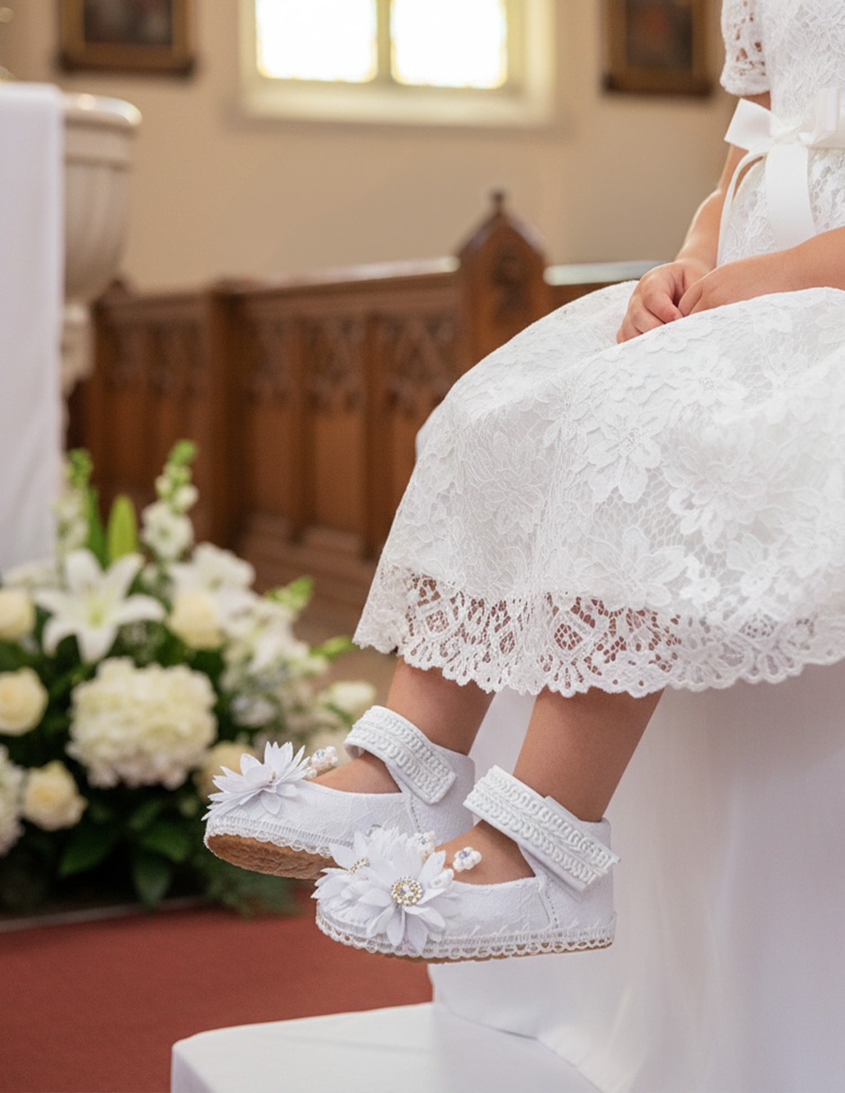 Bautizo de Textil para Niña 4