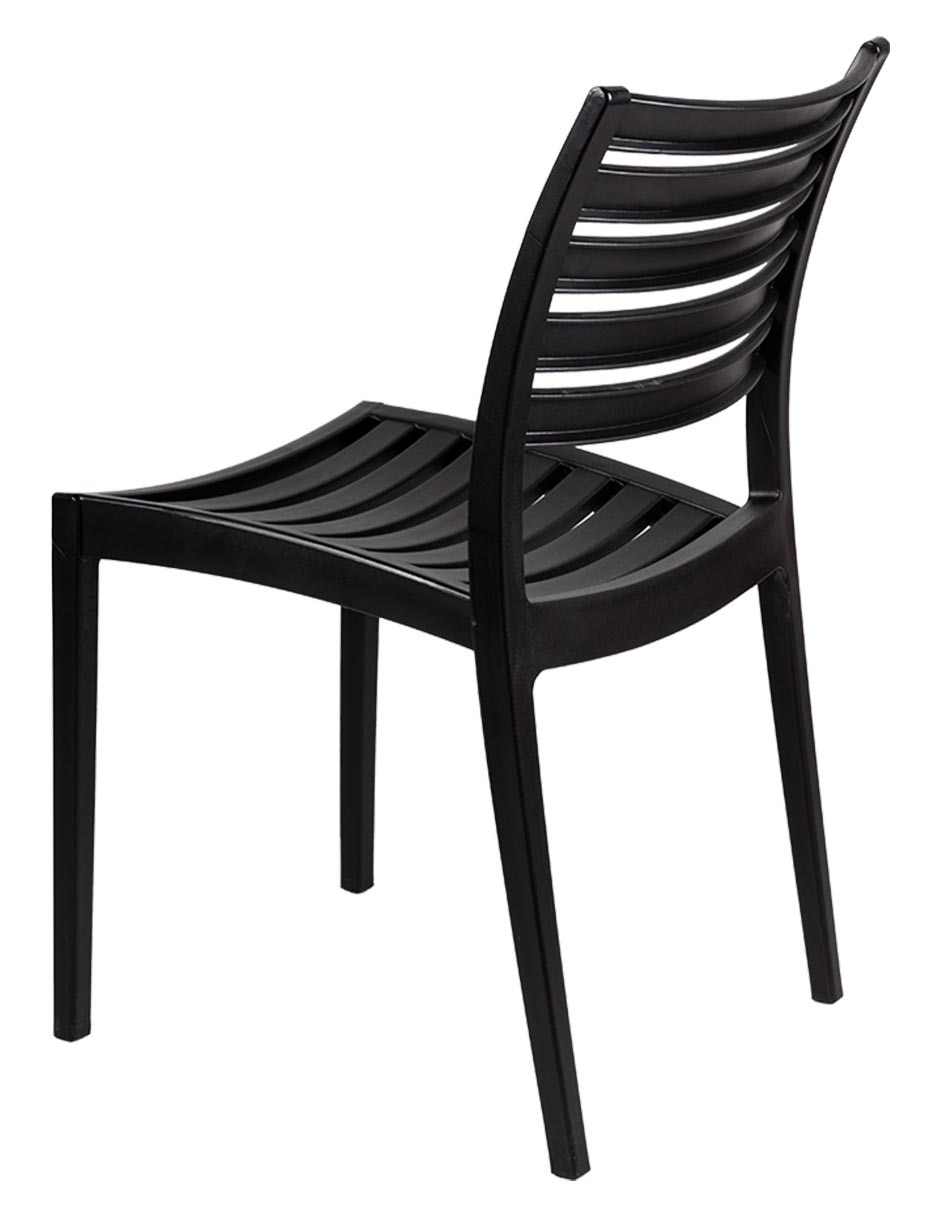 Silla Burdeos de plástico 3