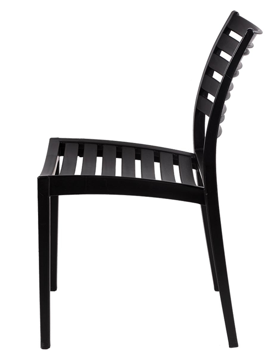 Silla Burdeos de plástico 4