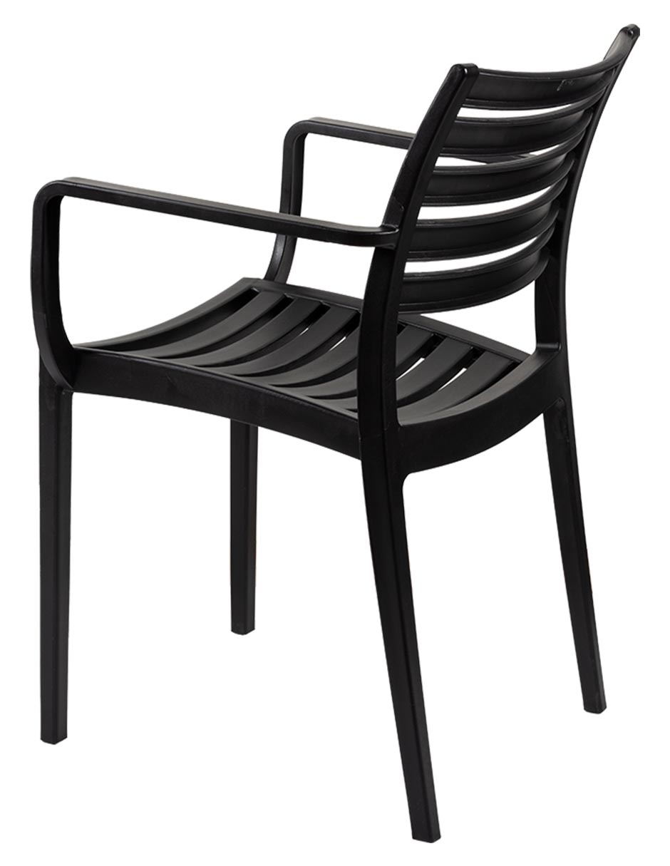 Silla 1 piezas Burdeos Cantia de Plástico