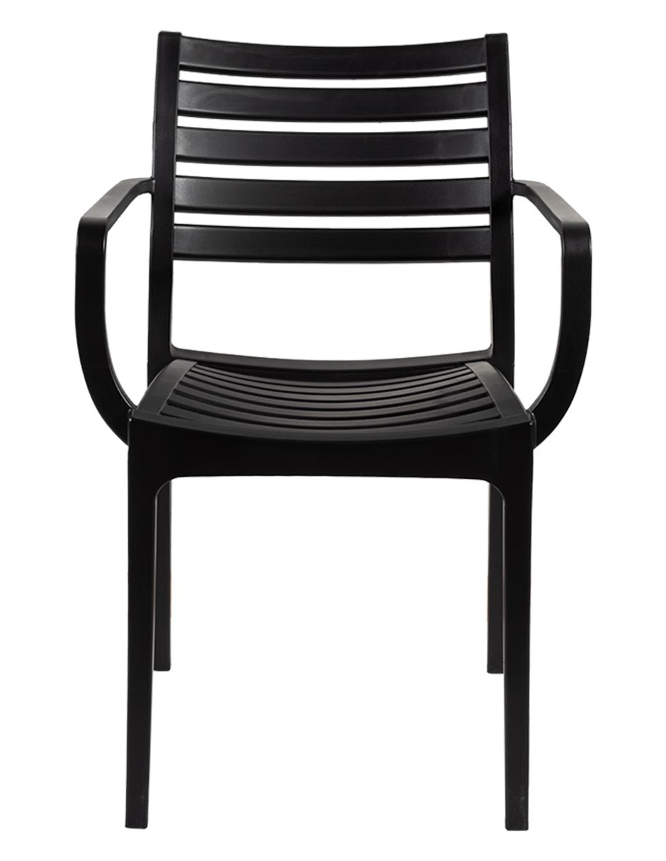 Silla 1 piezas Burdeos Cantia de Plástico