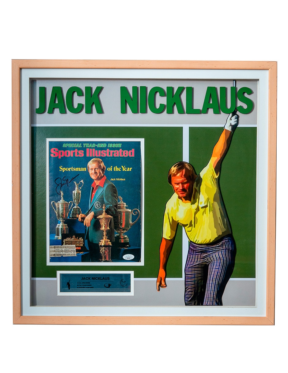 autografiado por Jack Nicklaus autografiado por Jack Nicklaus
