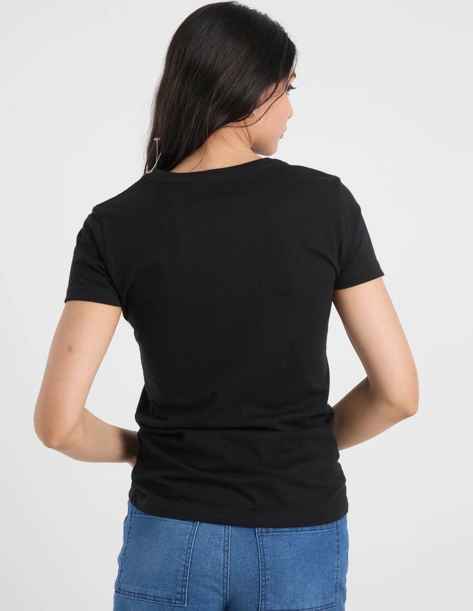 Playera manga corta Aero cuello redondo para mujer