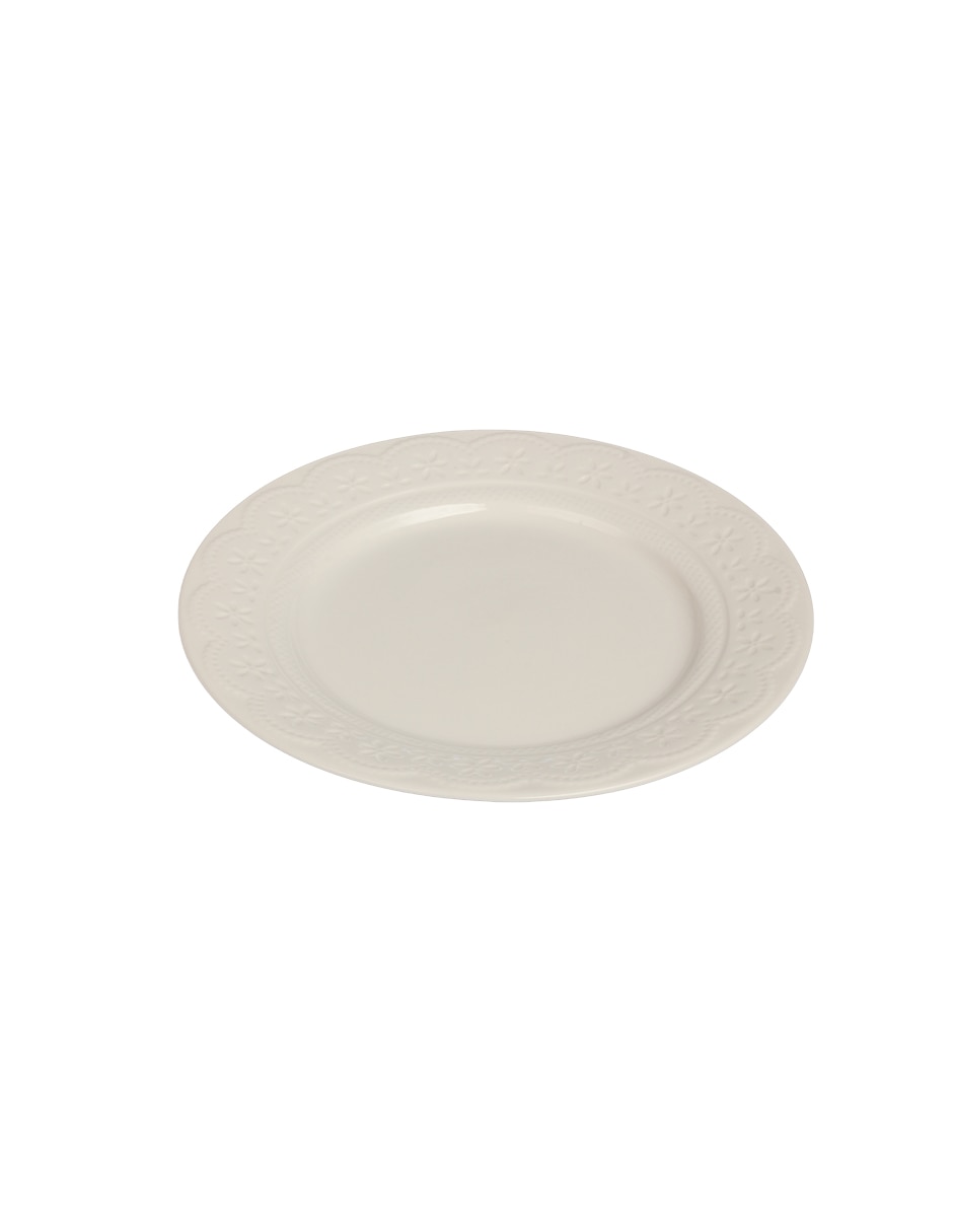 Plato Trinche De Porcelana 1 Pieza 1