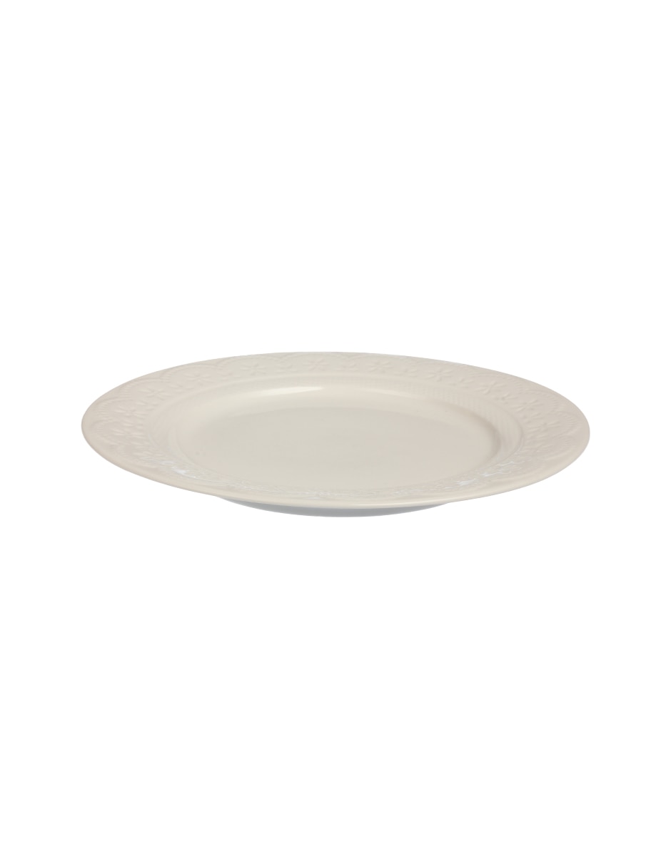 Plato Trinche Lacy De Porcelana 3
