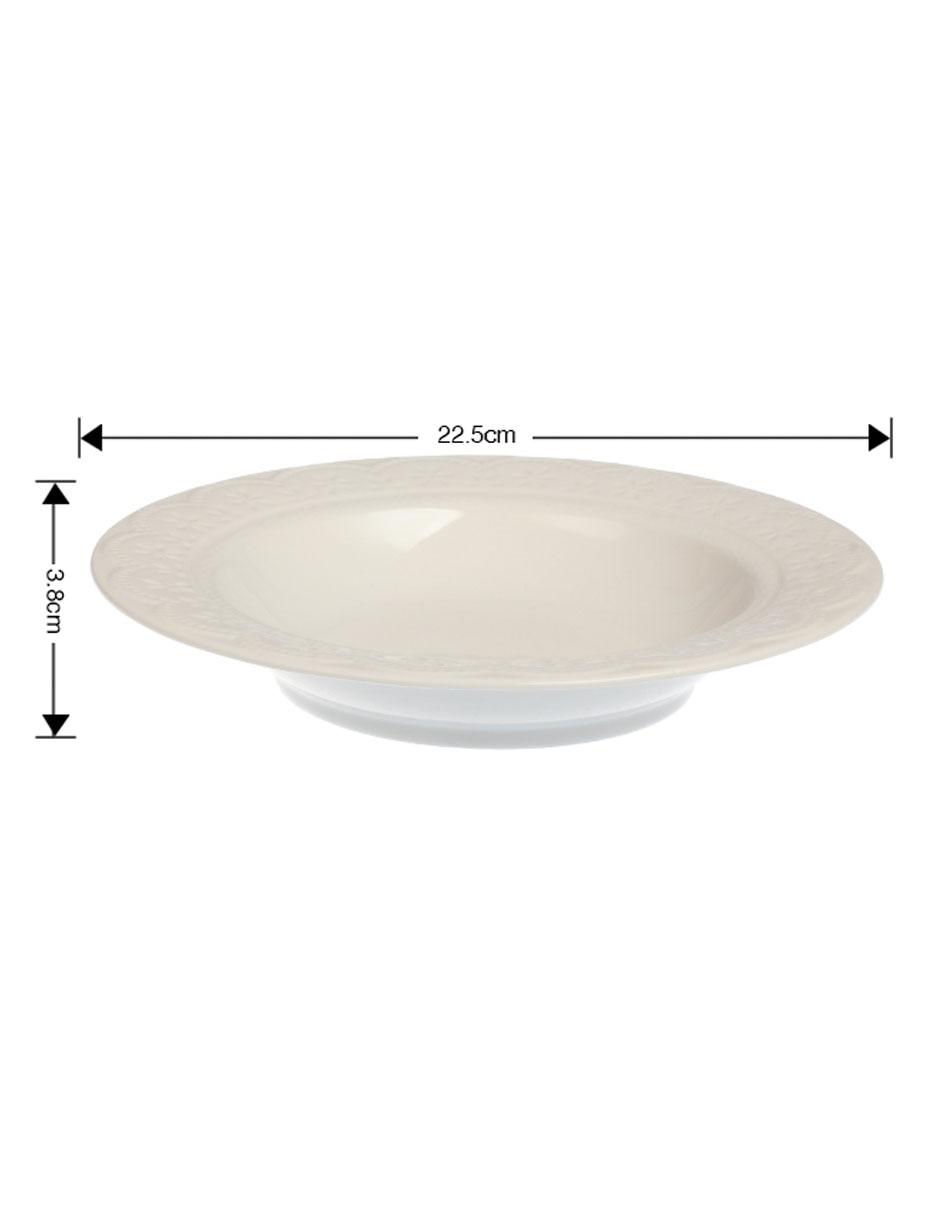 Plato De Porcelana 1 Pieza 5