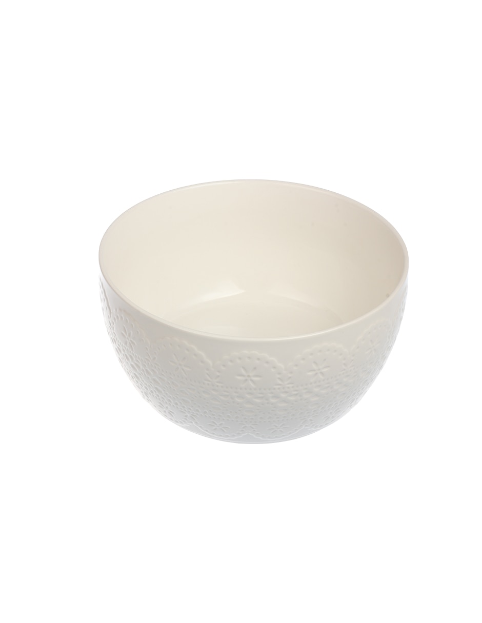 Ensaladera Lacy De Porcelana 1