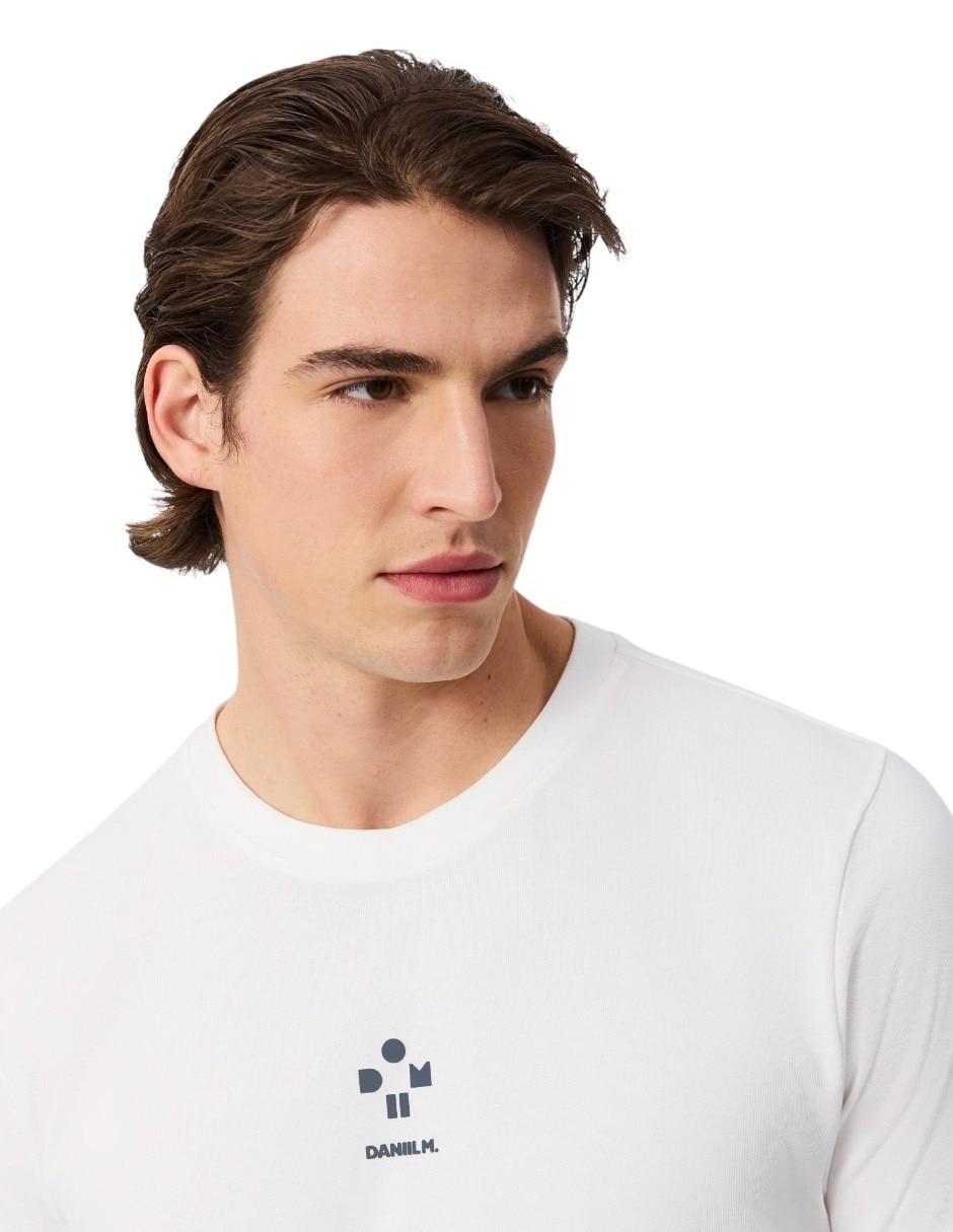 Playera Lacoste cuello redondo para hombre
