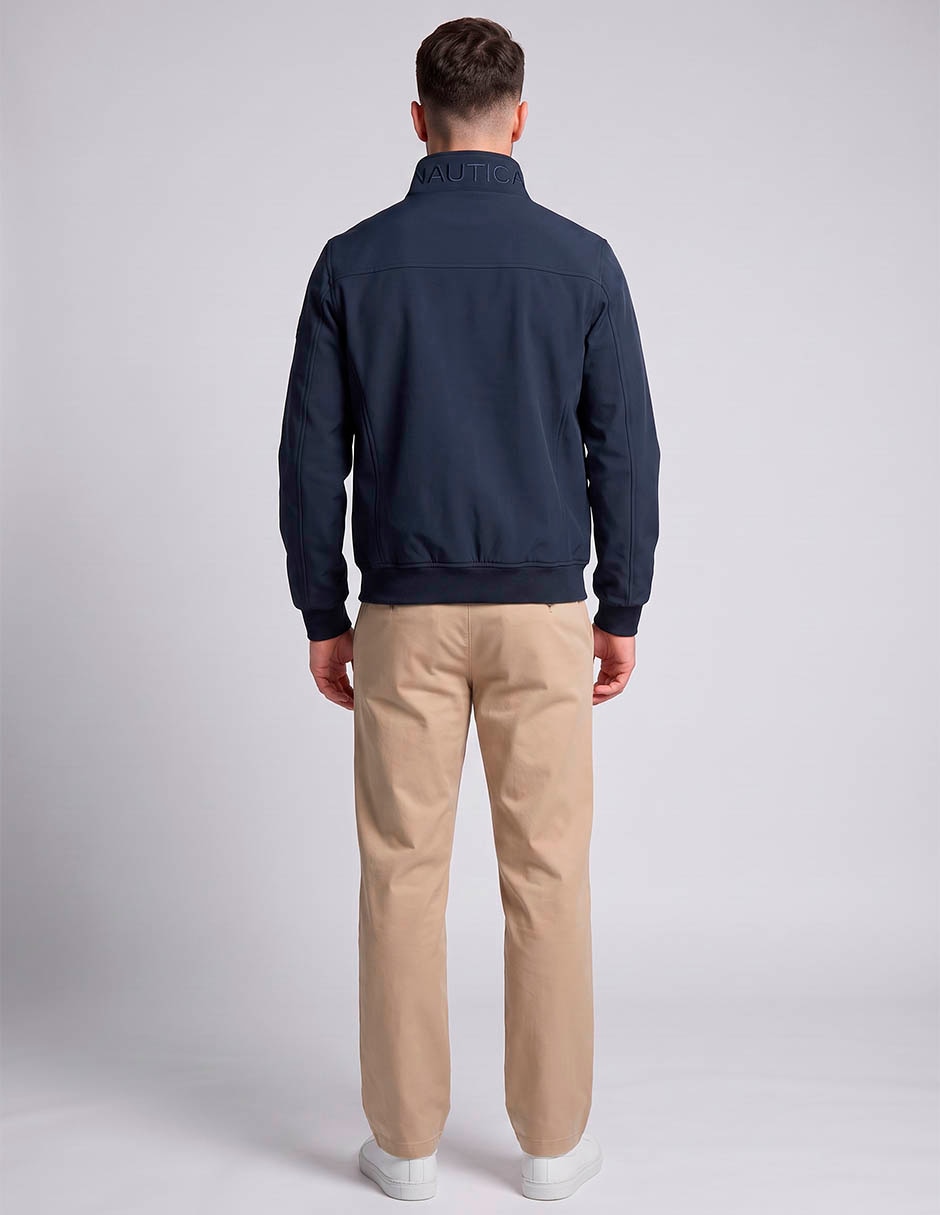 Chamarra casual con bolsillos para hombre 2