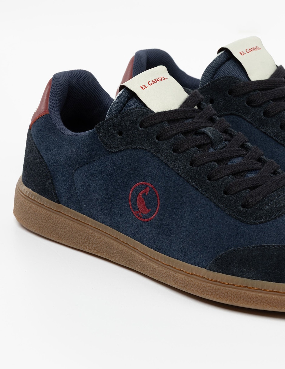 Tenis de piel para hombre 5