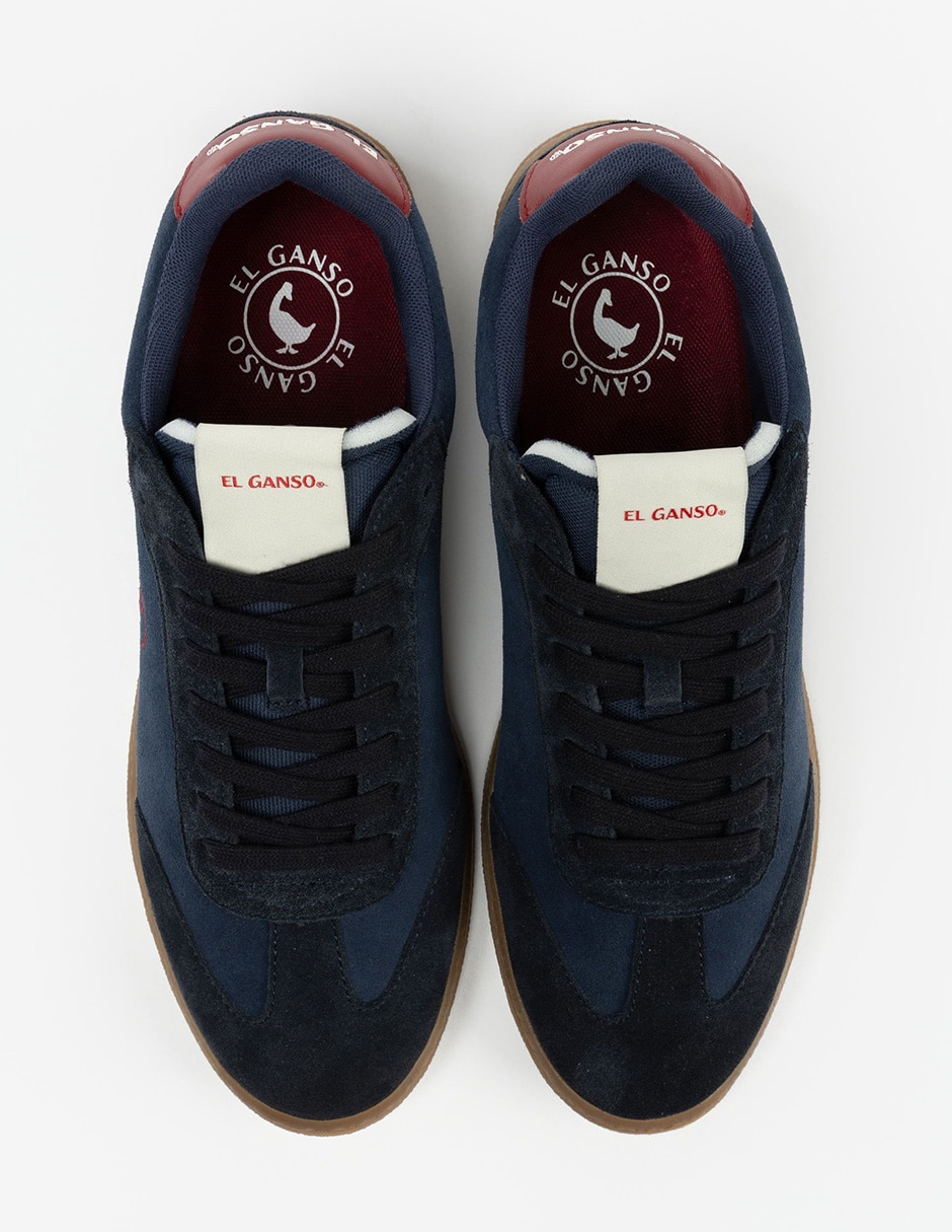 Tenis de piel para hombre 7
