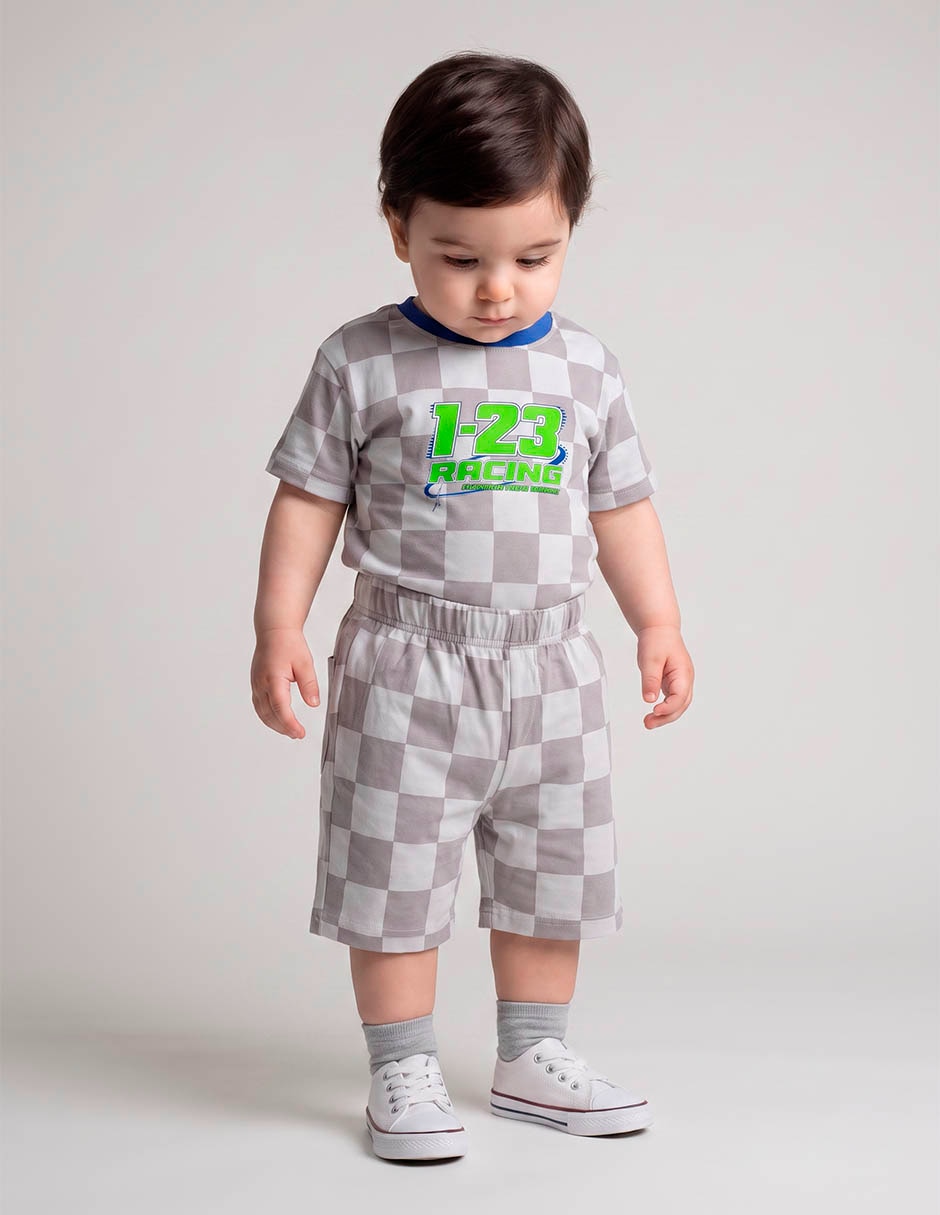 Conjunto deportivo regular that's it con elástico para niño