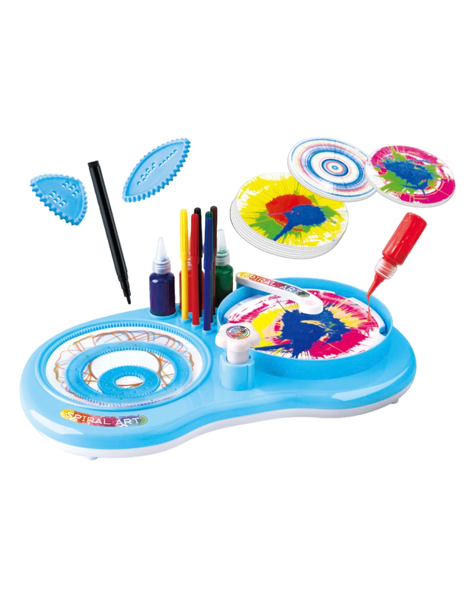 Kit de manualidades spirograph & spin art