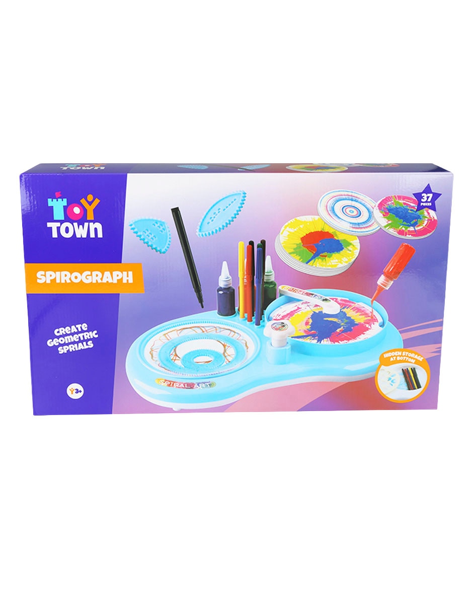 Kit de manualidades spirograph & spin art 5