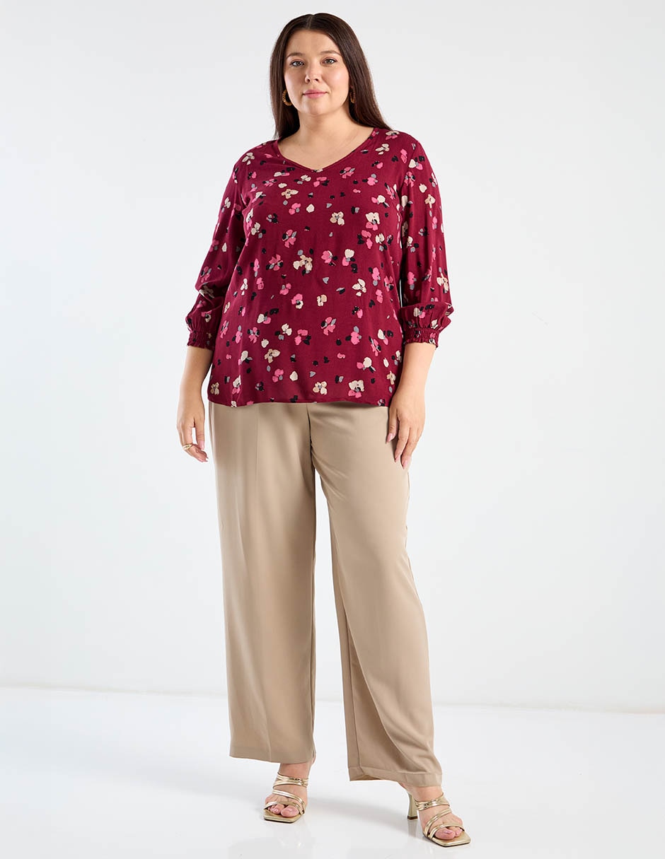 Blusa manga 3/4 para mujer 8