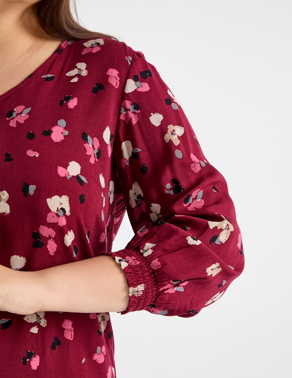 Blusa manga 3/4 para mujer 10