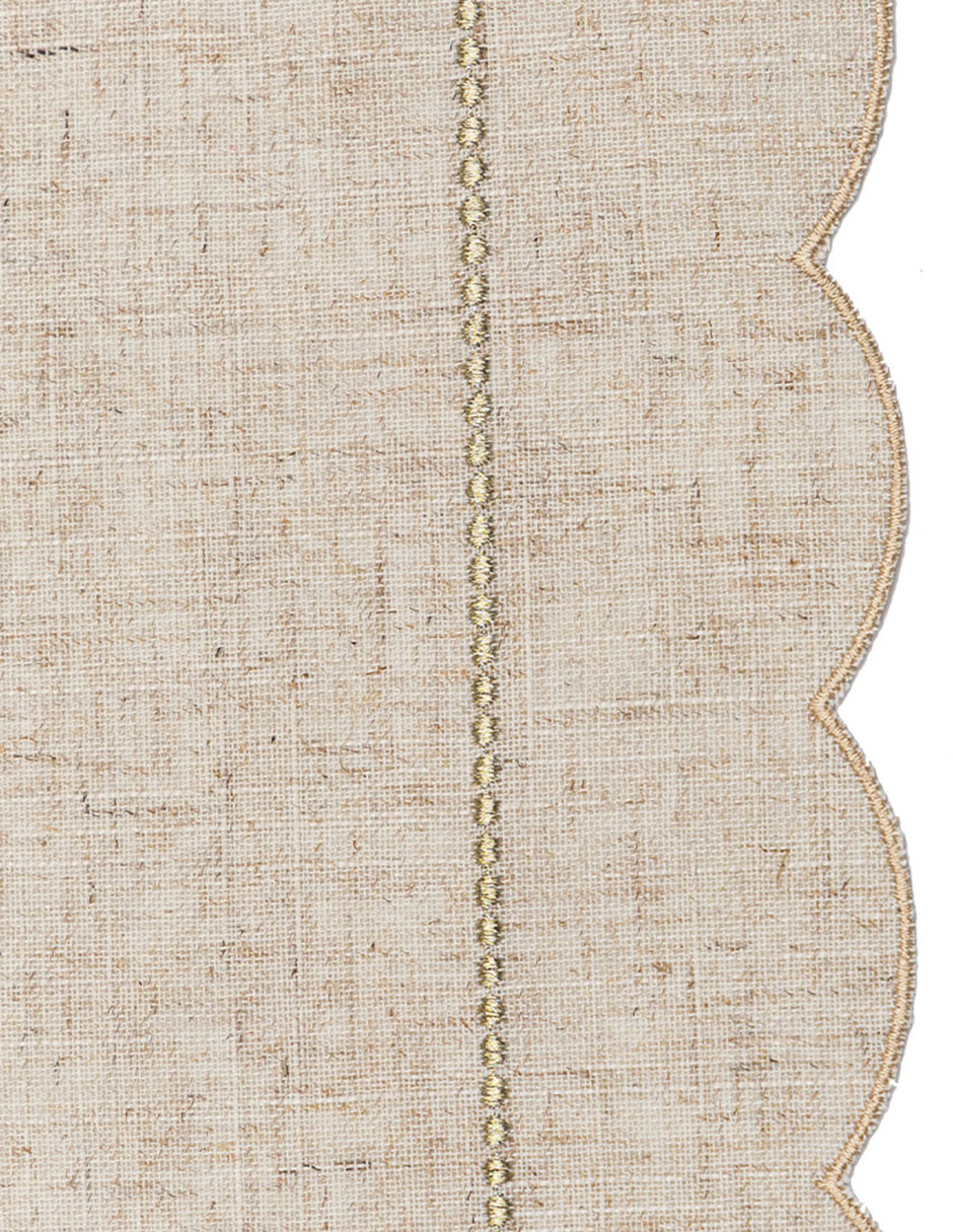 Camino de mesa árb, 40 x 135 cm, beige