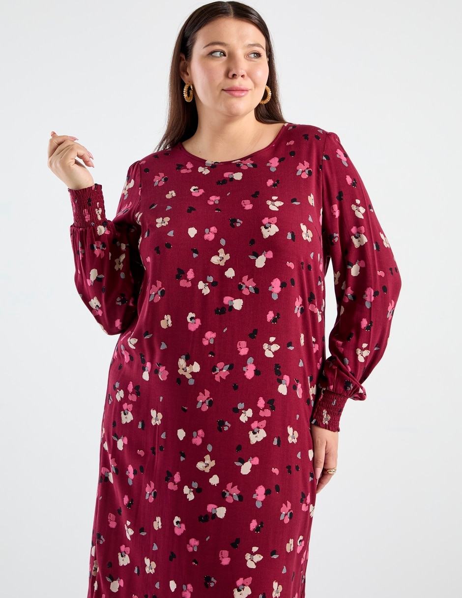 Vestido a la rodilla casual para mujer 3