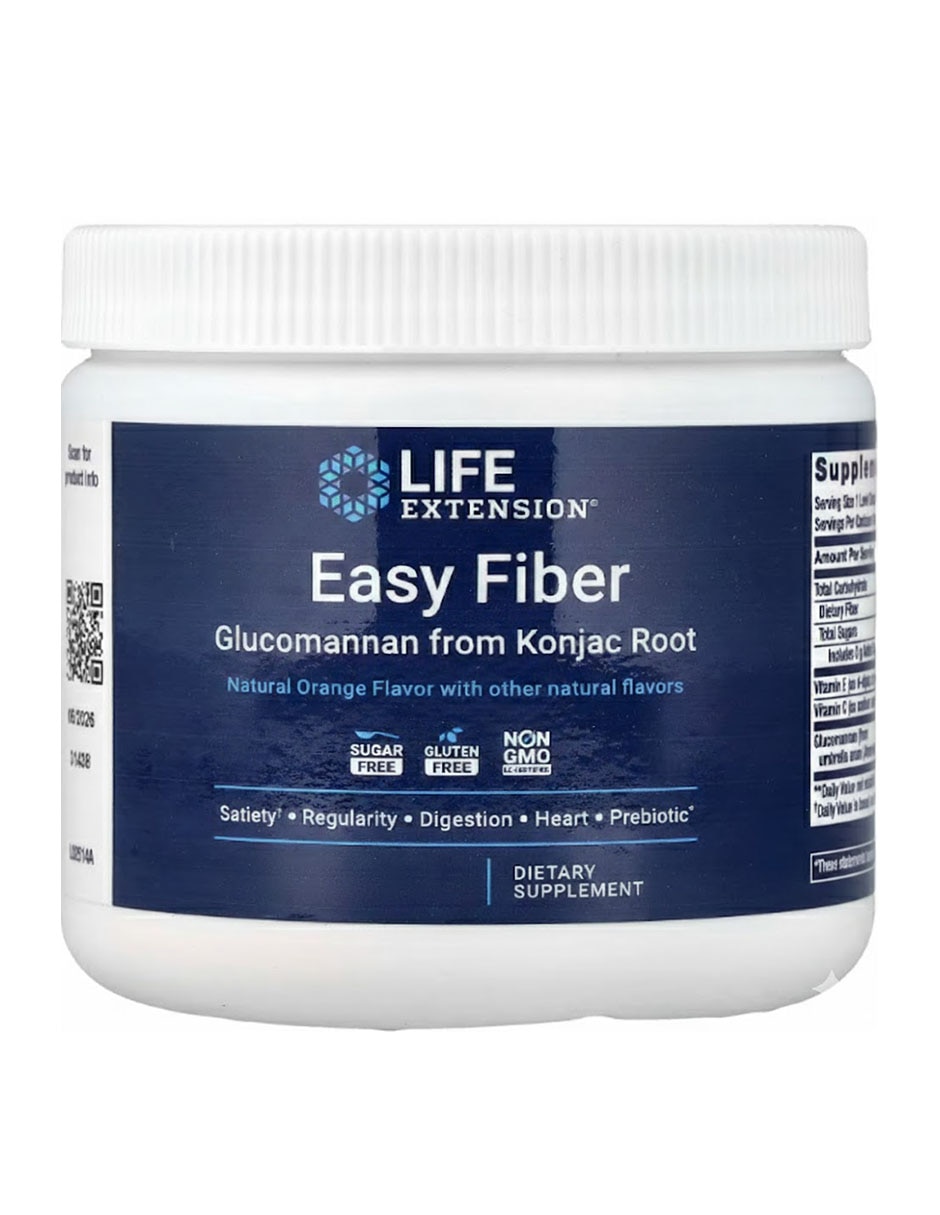 Easy Fiber con Vitamina E y Vitamina C sabor naranja de 160 g Easy Fiber con Vitamina E y Vitamina C sabor naranja de 160 g