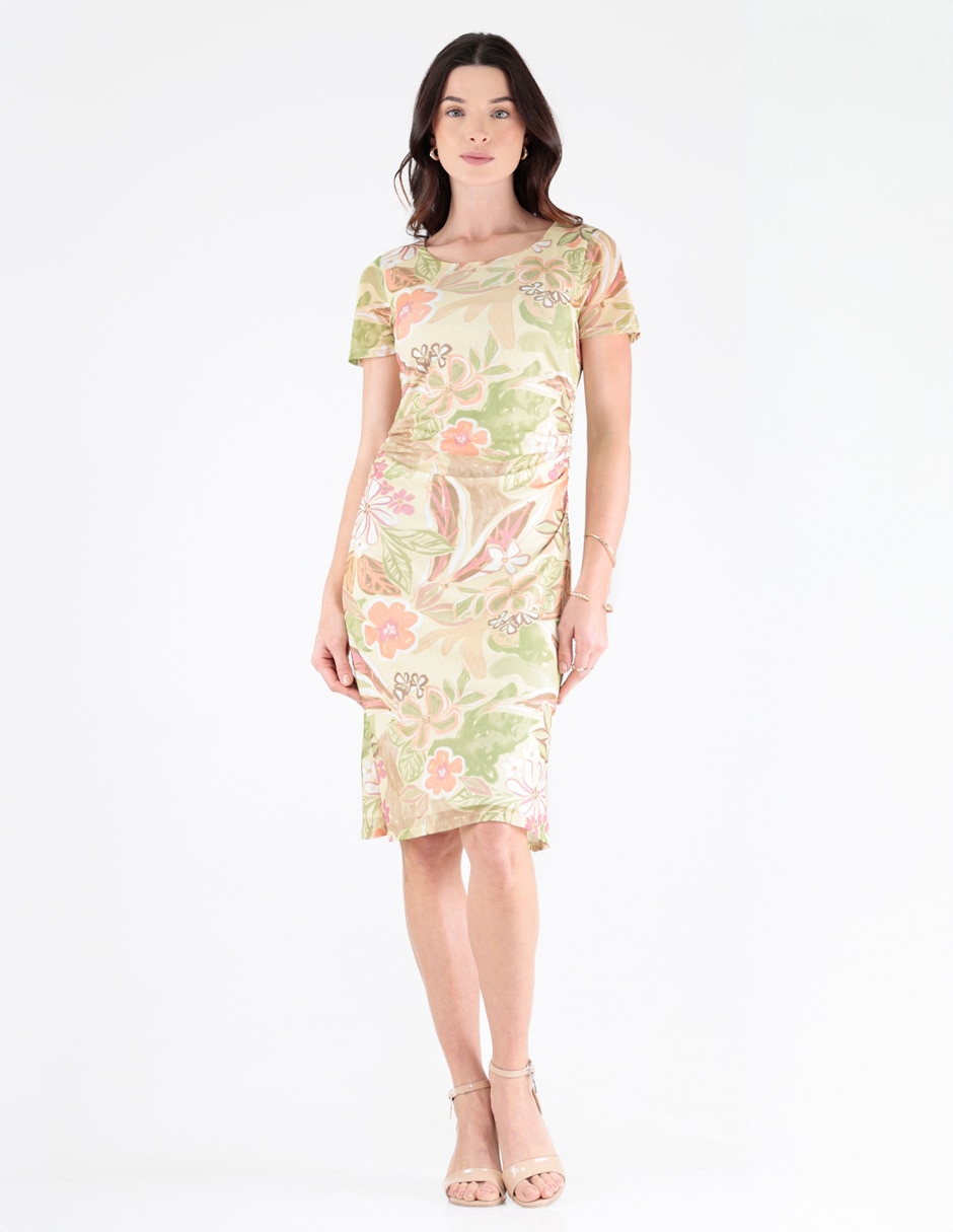 Vestido a la rodilla casual para mujer 3