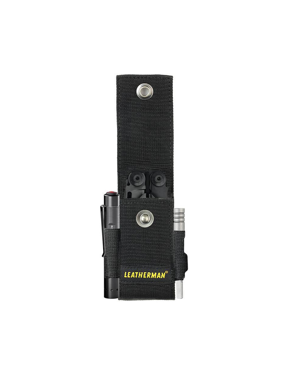 "navaja" leatherman surge negra con accesorios y linterna 2