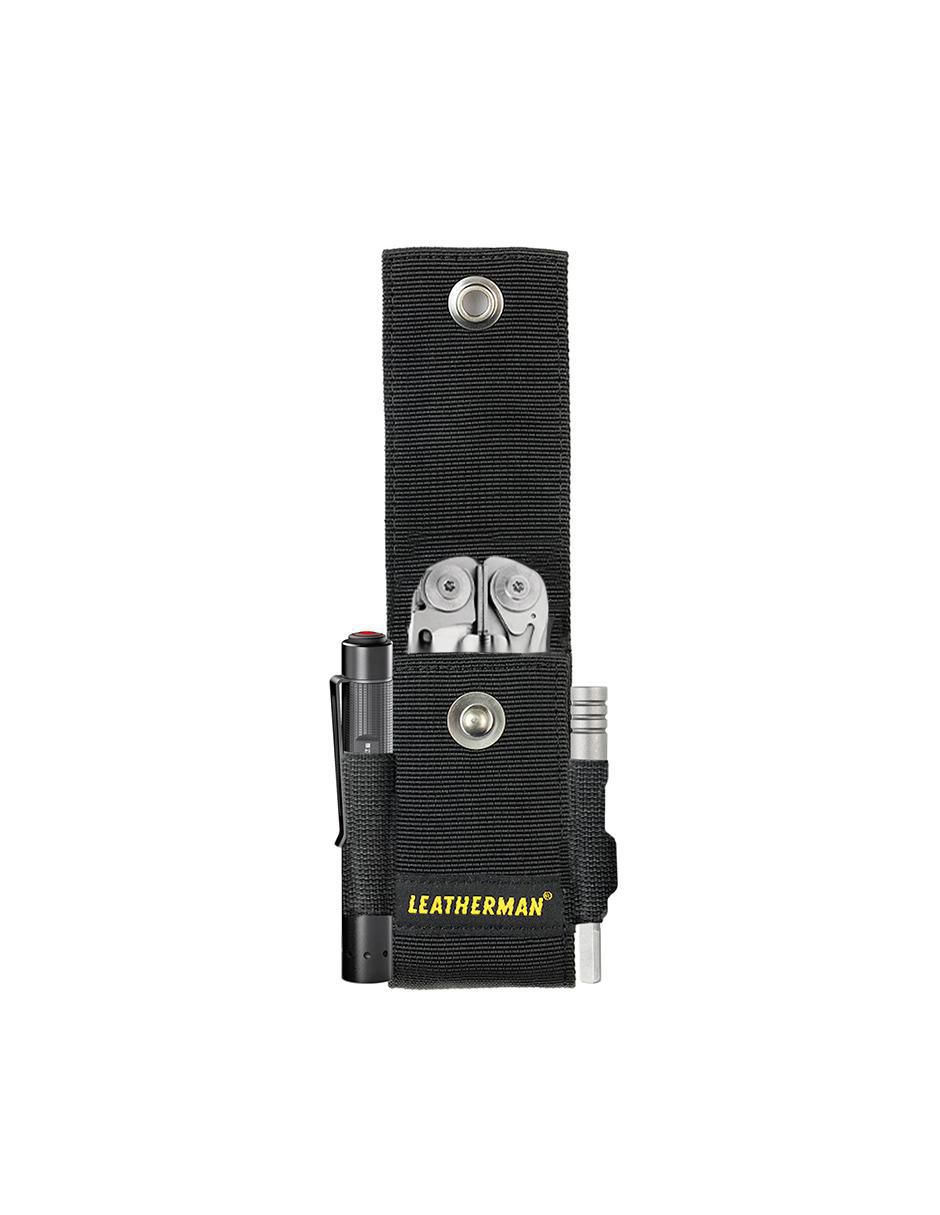 "navaja" leatherman surge plata con accesorios y linterna