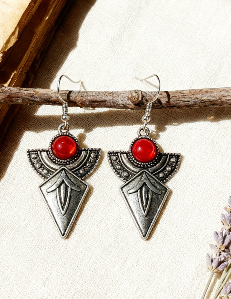 Aretes largos Cowmmerce