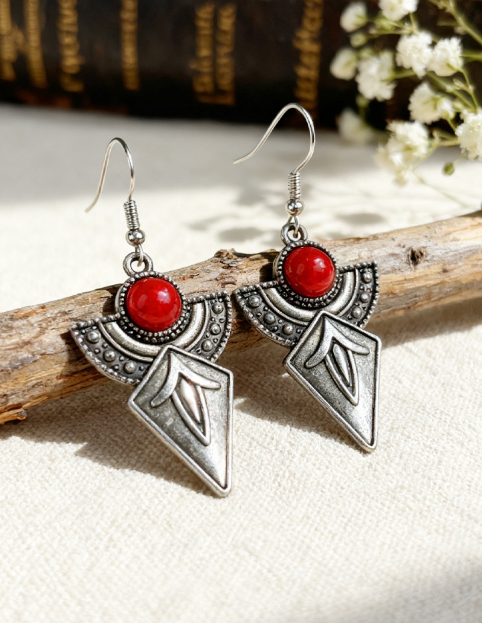 Aretes largos Cowmmerce