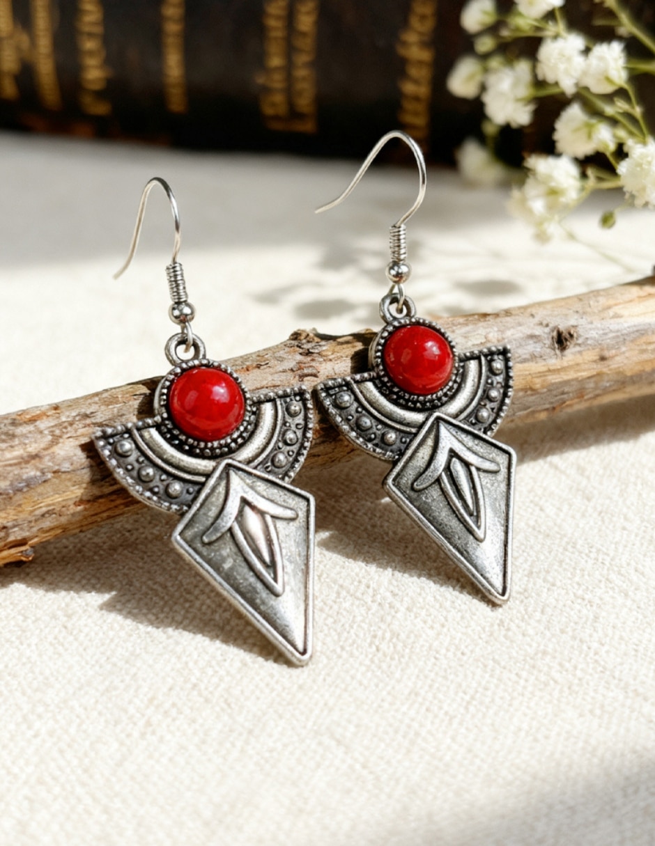 Aretes largos Cowmmerce