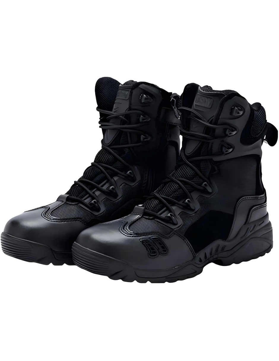 Bota Táctica de piel para hombre 4