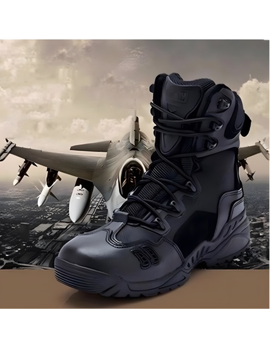Bota Táctica de piel para hombre 2