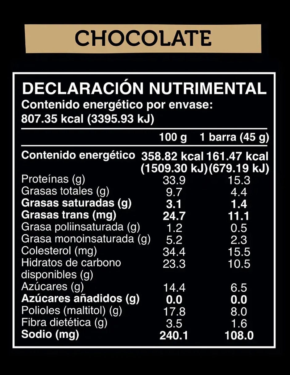Paquete de cereales