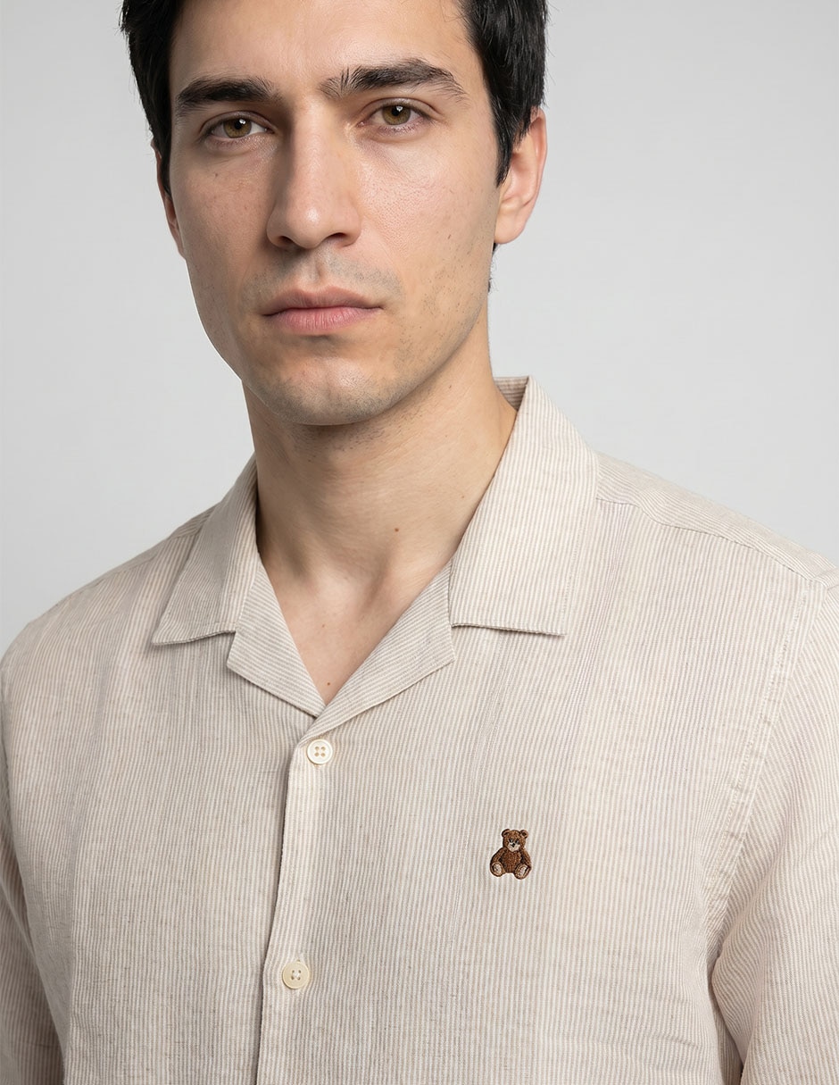 Camisa manga corta para hombre