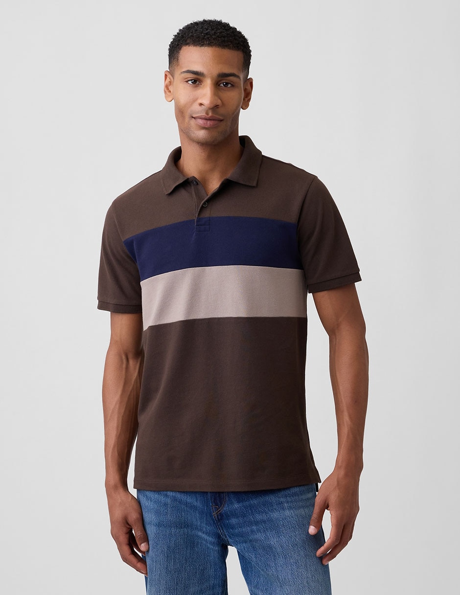 Playera tipo polo para hombre