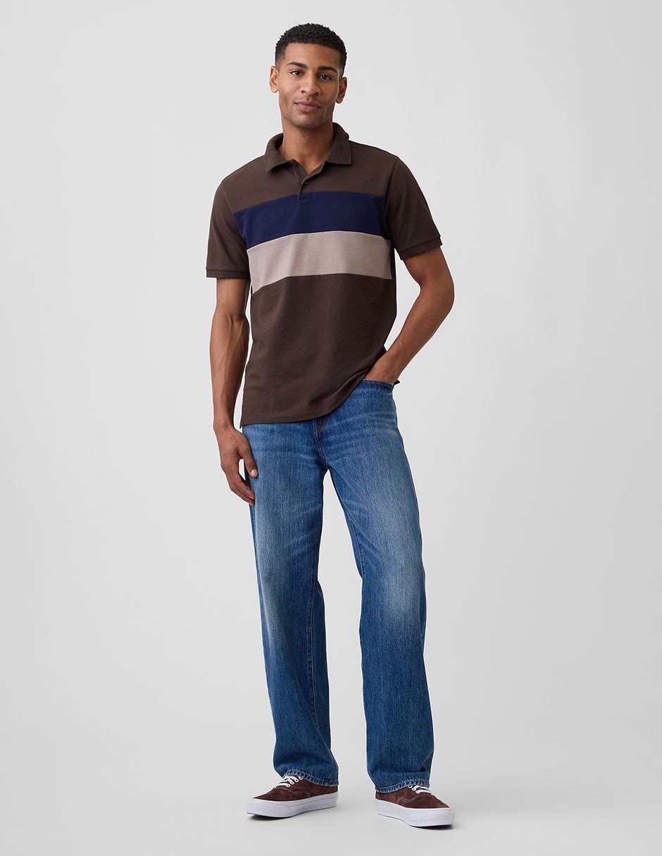 Playera tipo polo para hombre