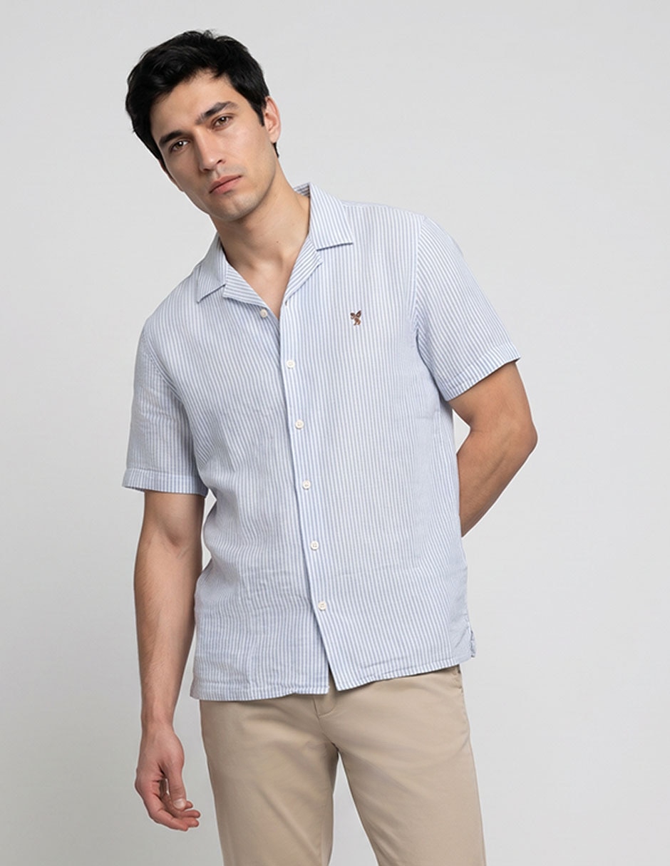 Camisa manga corta para hombre